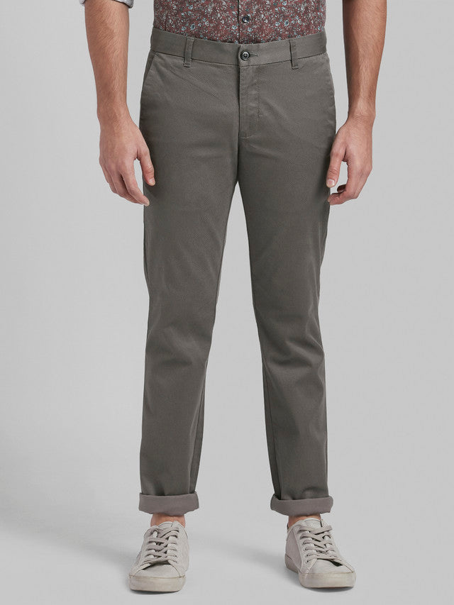 Parx Men Grey Printed Super Slim Fit Trouser – MyRaymond