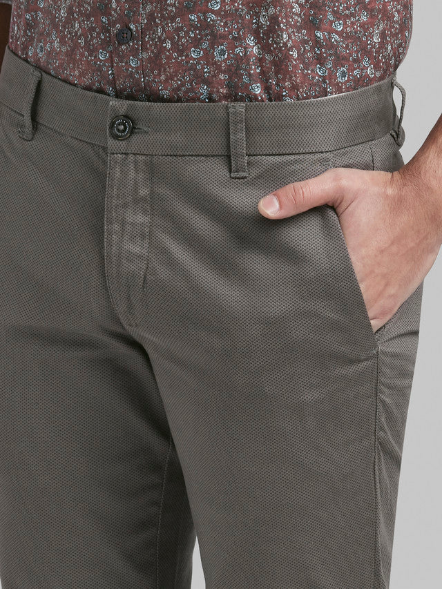 Parx Men Grey Printed Super Slim Fit Trouser – MyRaymond