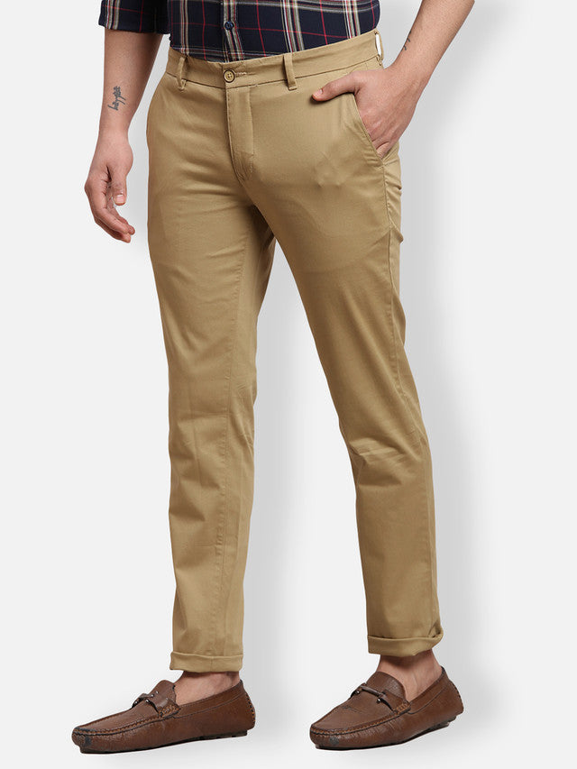 Parx Khaki Trouser