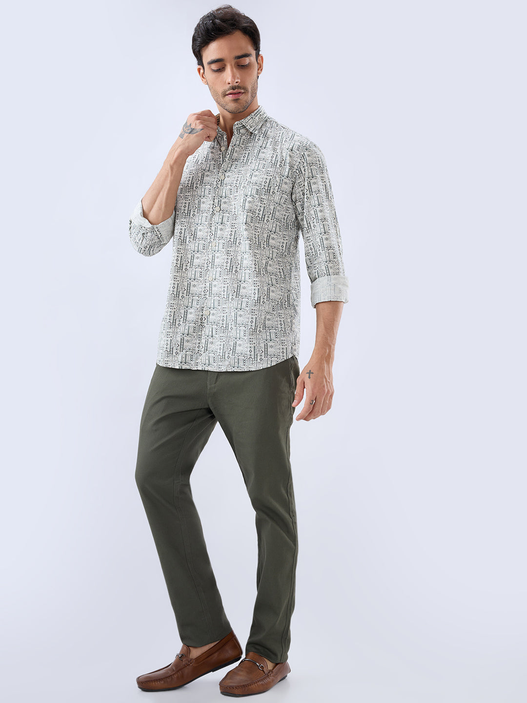 Parx Green Trouser