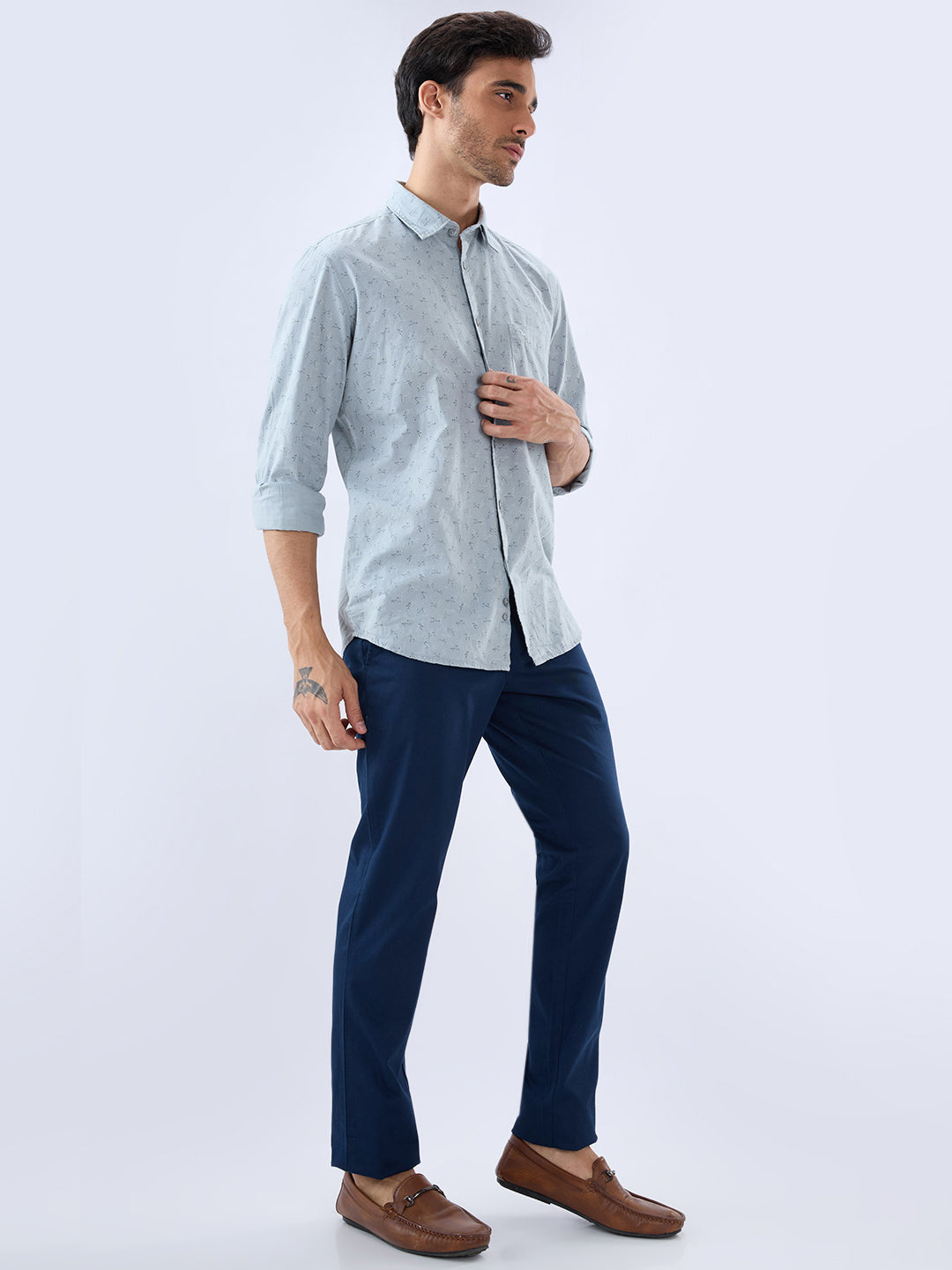 Parx Blue Trouser