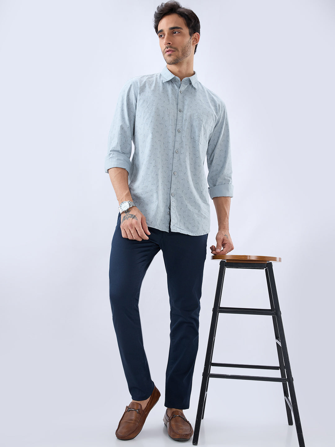 Parx Blue Trouser