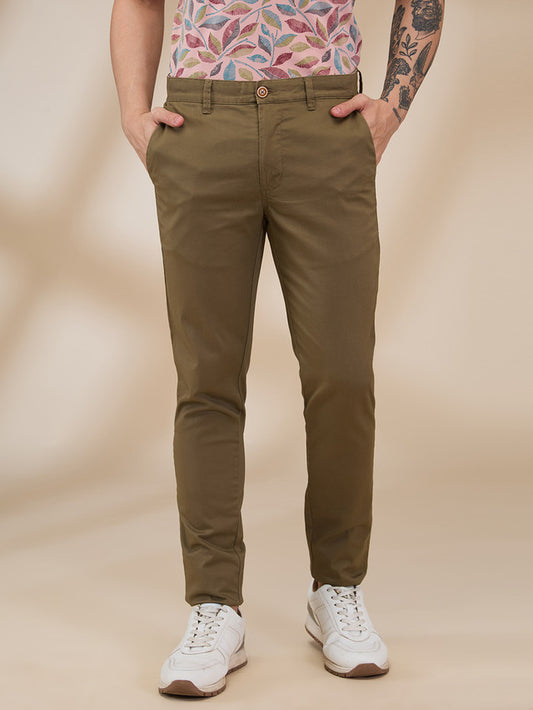 Parx Khaki Trouser