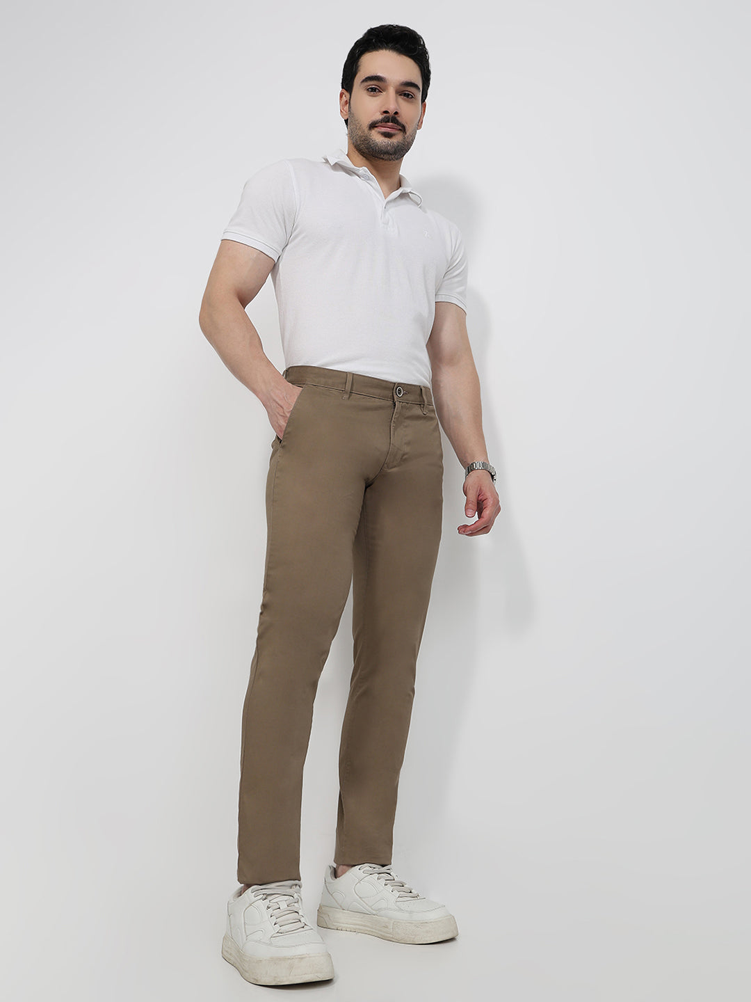 Parx Brown Trouser