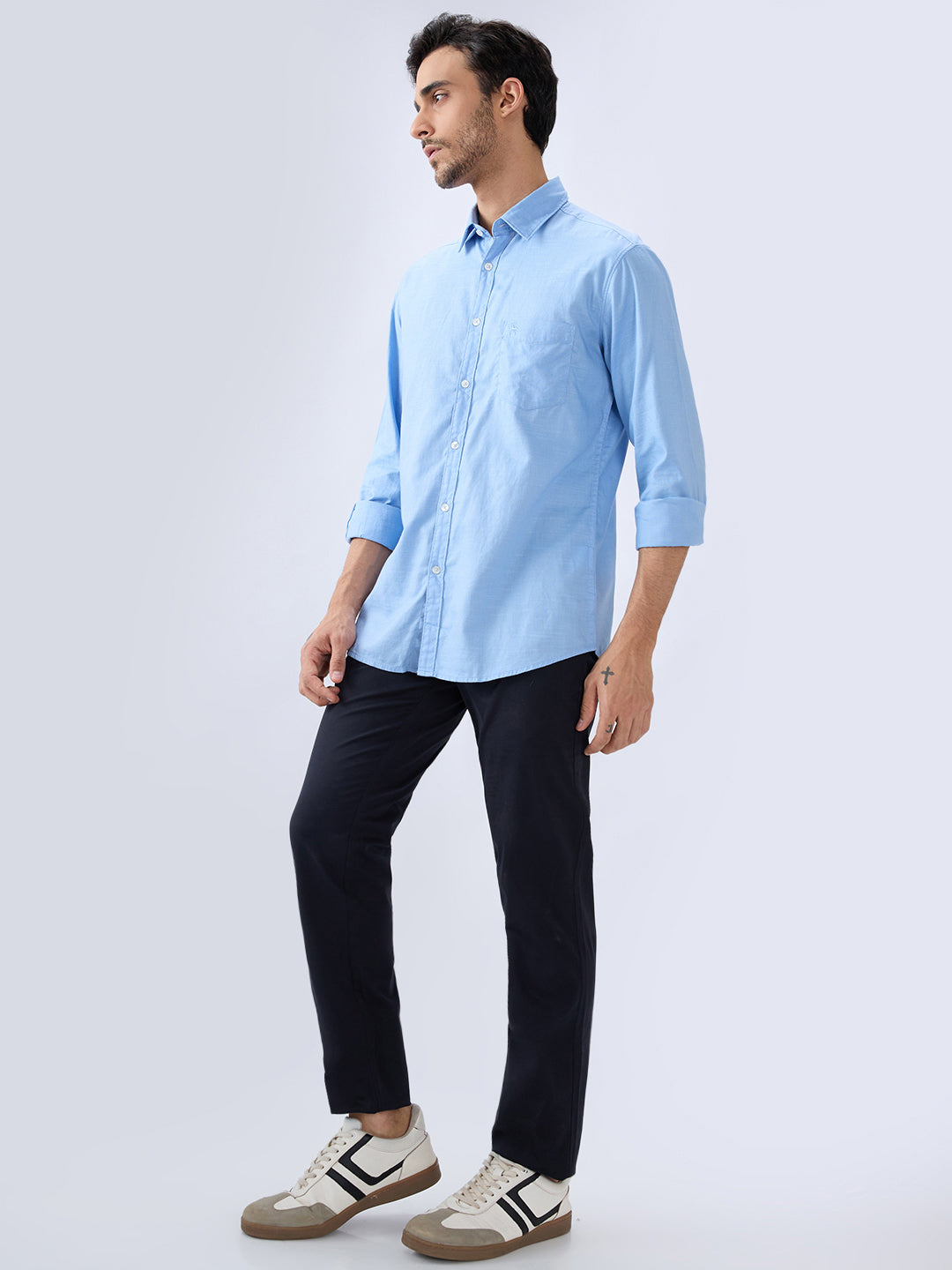 Parx Blue Trouser
