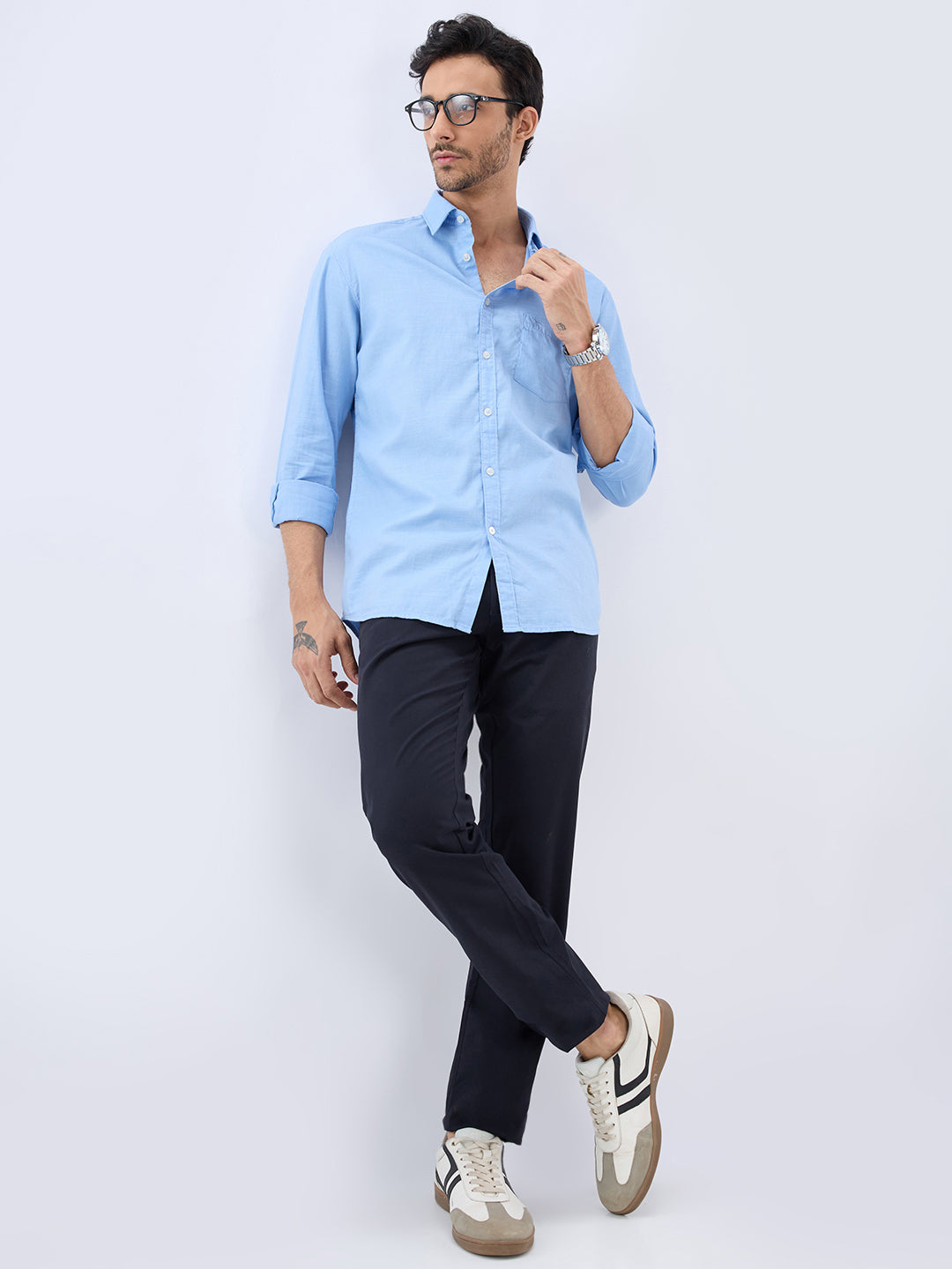 Parx Blue Trouser
