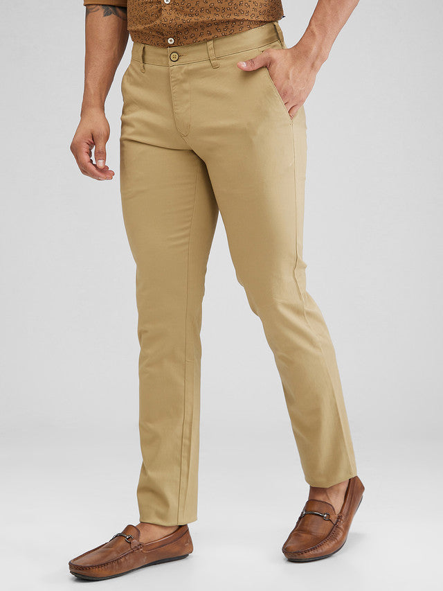 Parx Khaki Trouser