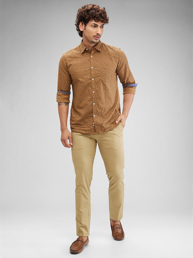 Parx Khaki Trouser