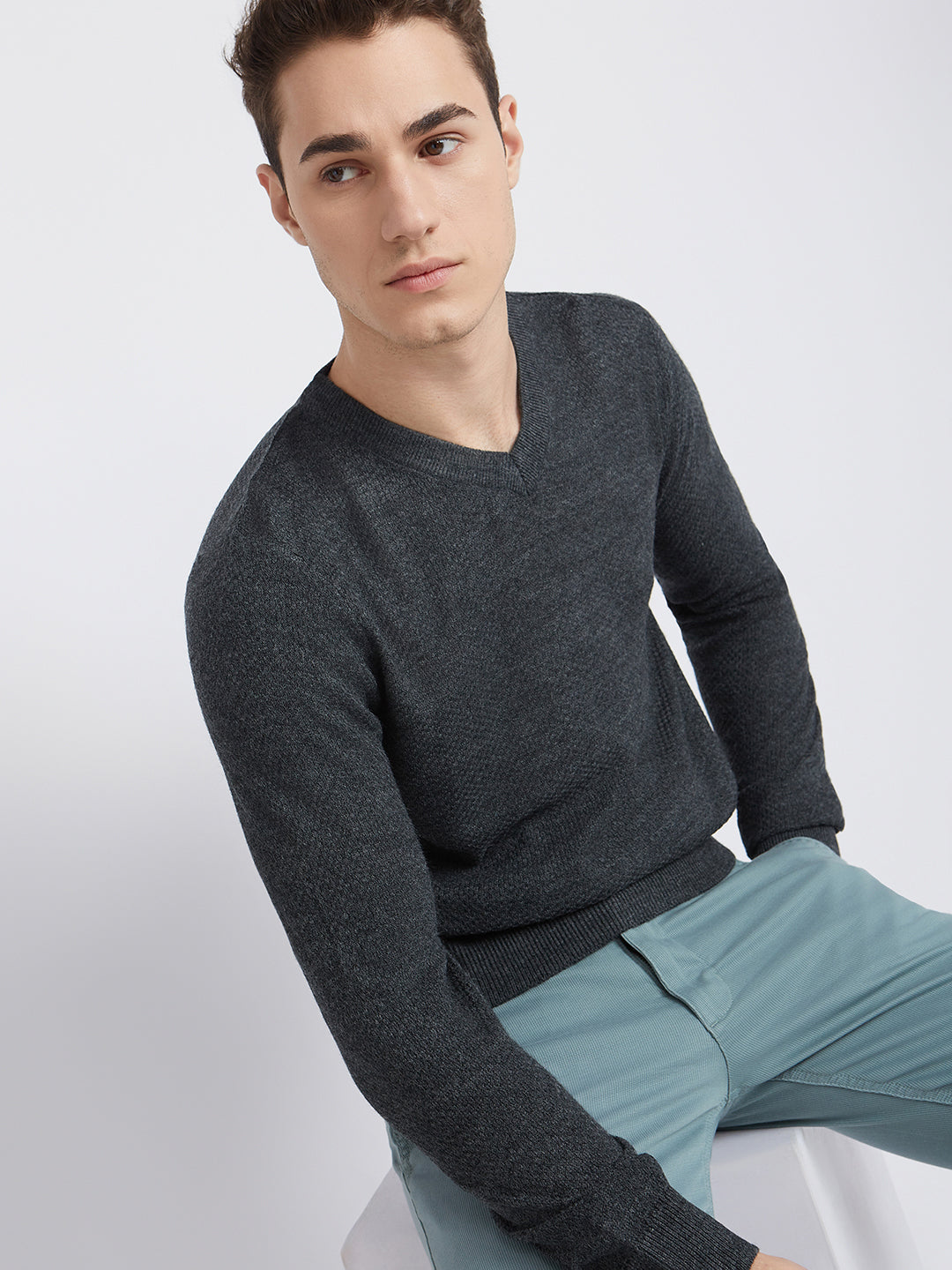 Parx Grey Sweaters