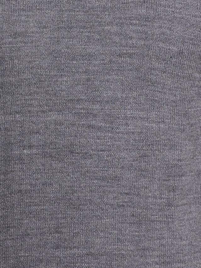 Parx Men Grey Solid Acrylic Sweaters