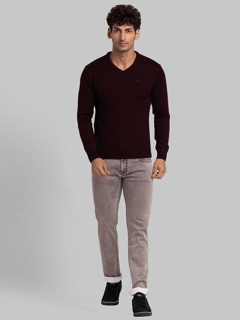 Parx Maroon Sweater