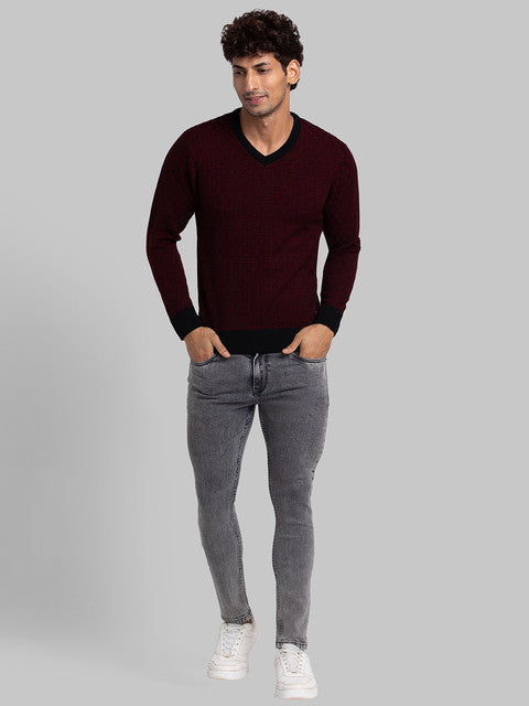 Parx Maroon Sweater