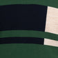 Parx Men Green Intarsia Acrylic Sweater