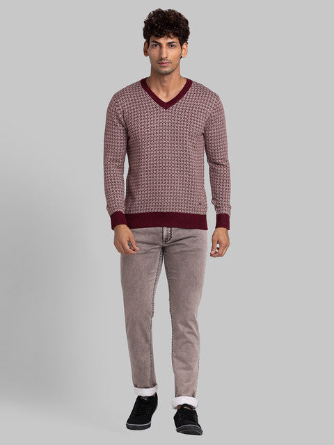 Parx Maroon Sweater