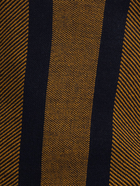 Parx Men Blue Intarsia Acrylic Sweater