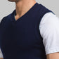 Parx Men Blue Solid Sweater