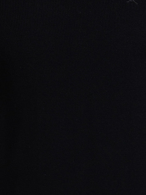 Parx Men Black Solid Sweater