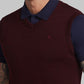 Parx Men Maroon Solid Sweater
