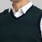 Parx Men Green Solid Acrylic Sweater