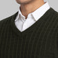 Parx Men Green Structure Sweater
