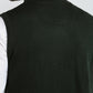 Parx Men Green Solid V Neck Collar Sweatshirt