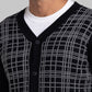 Parx Men Black Jacquard Sweater