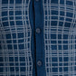 Parx Men Blue Jacquard Acrylic Sweater
