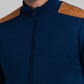 Parx Men Blue Solid Acrylic Sweater