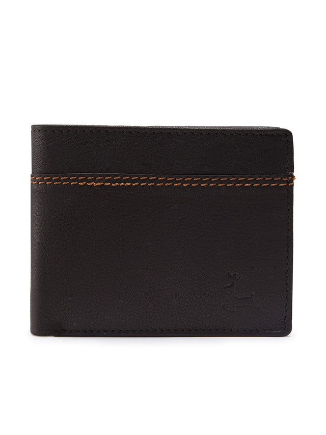 Parx Brown Leather Wallet