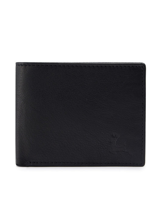 Parx Black Leather Wallet