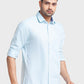 ColorPlus Blue Casual Shirt