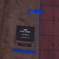 Men Maroon Regular Fit Checks Polyester Blend Jackets