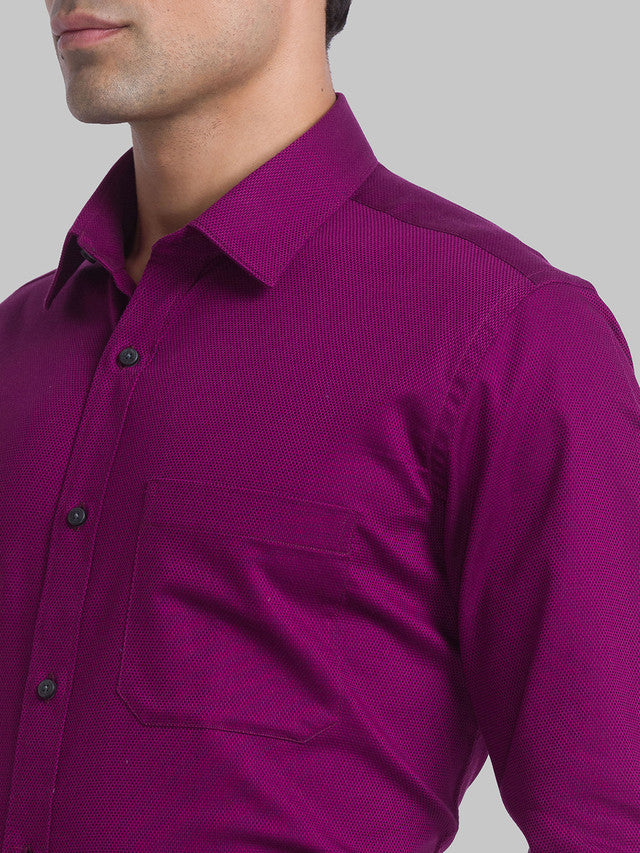 Raymond Purple Formal Shirt