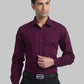 Raymond Maroon Formal Shirt