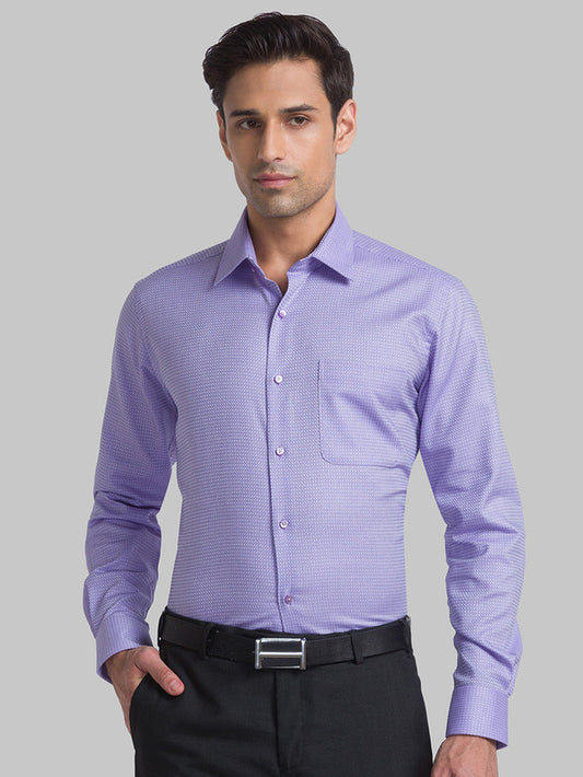 Raymond Purple Formal Shirt