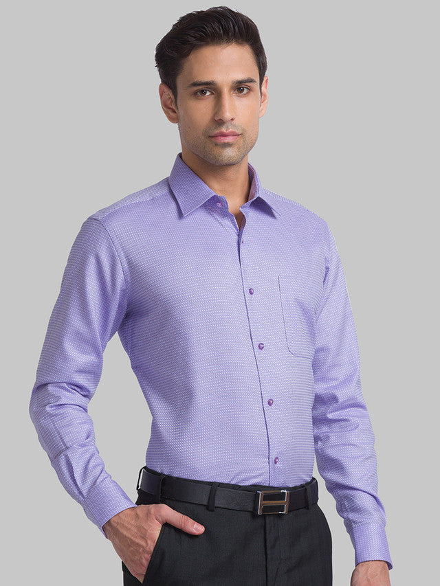 Raymond Purple Formal Shirt