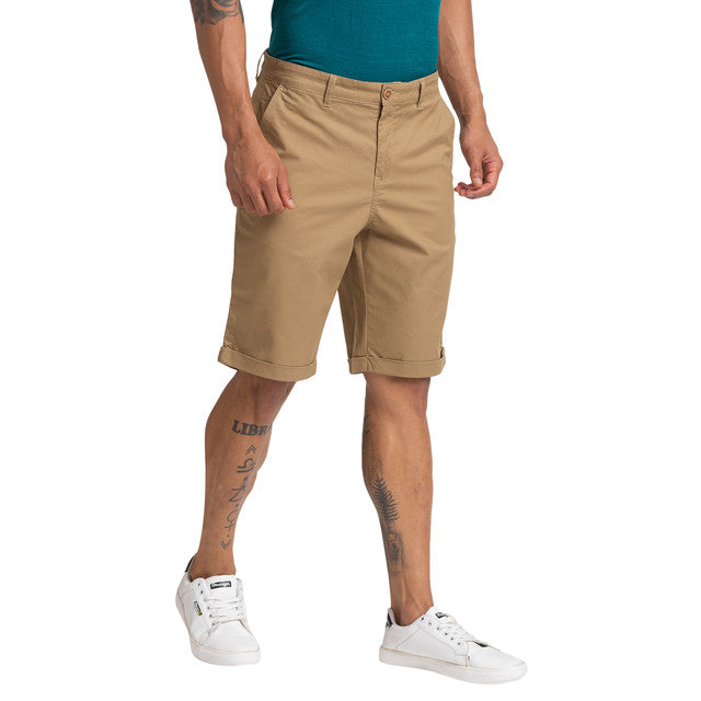 Parx Khaki Shorts