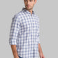 Parx Blue Casual Shirt