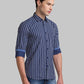 Parx Blue Casual Shirt