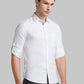 Parx White Casual Shirt