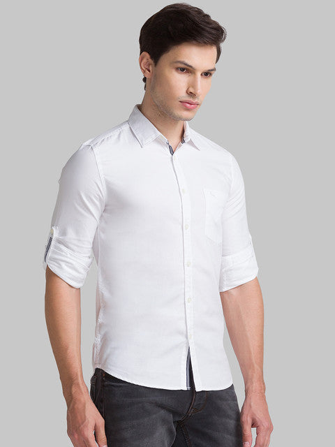 Parx White Casual Shirt