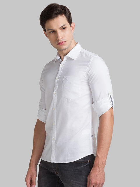 Parx White Casual Shirt