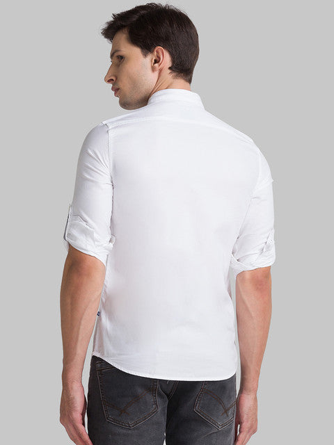 Parx White Casual Shirt