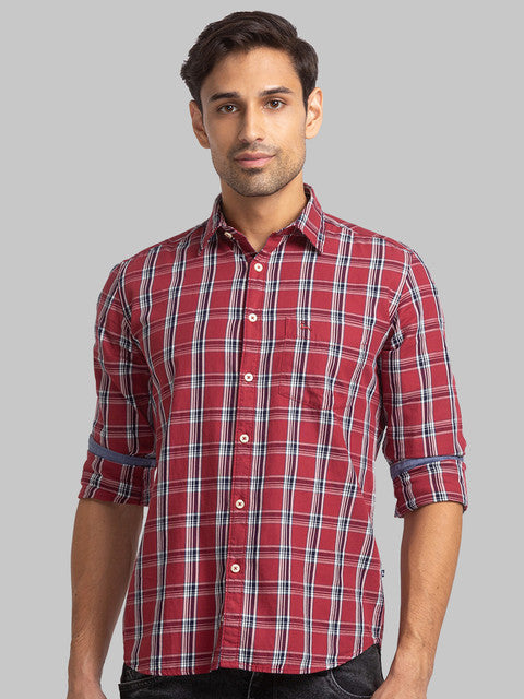 Parx Red Casual Shirt