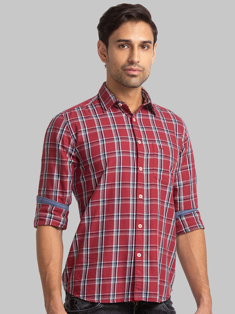 Parx Red Casual Shirt