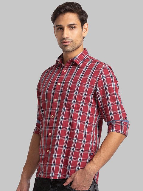 Parx Red Casual Shirt