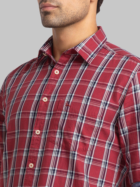 Parx Red Casual Shirt