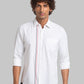 Parx White Casual Shirt 