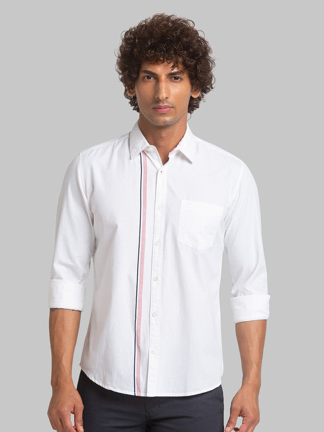 Parx White Casual Shirt 