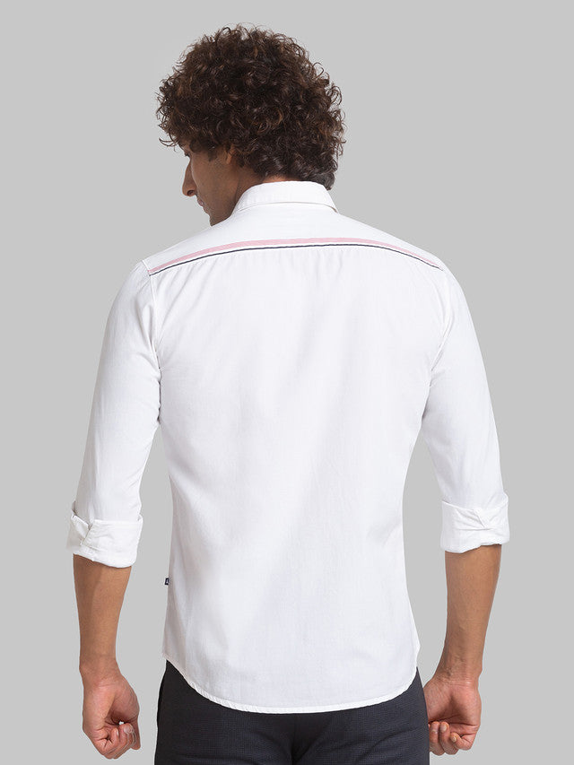 Parx White Casual Shirt 